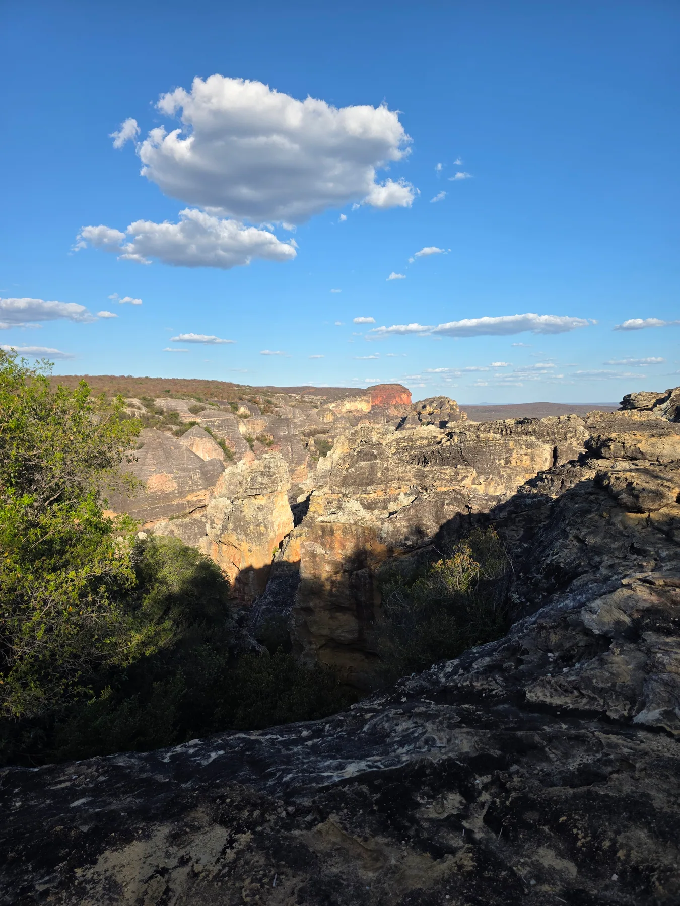 Mirante para os cânions do Sítio João Pimenta